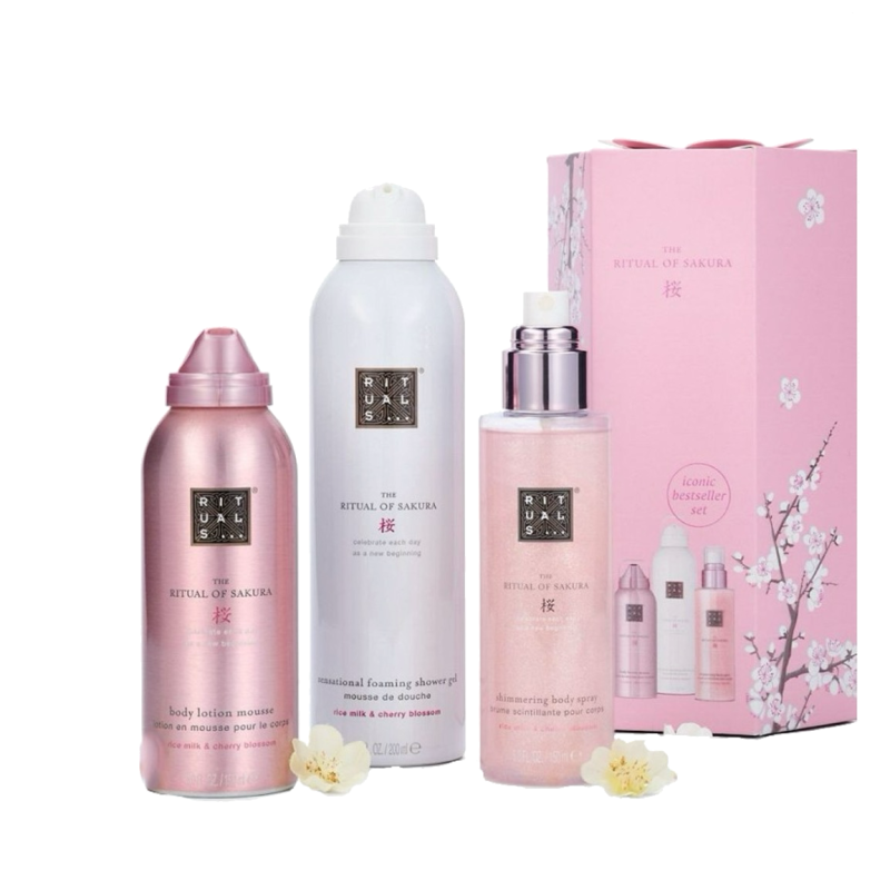 Подарунковий набір The Ritual of Sakura Iconic Bestseller Set